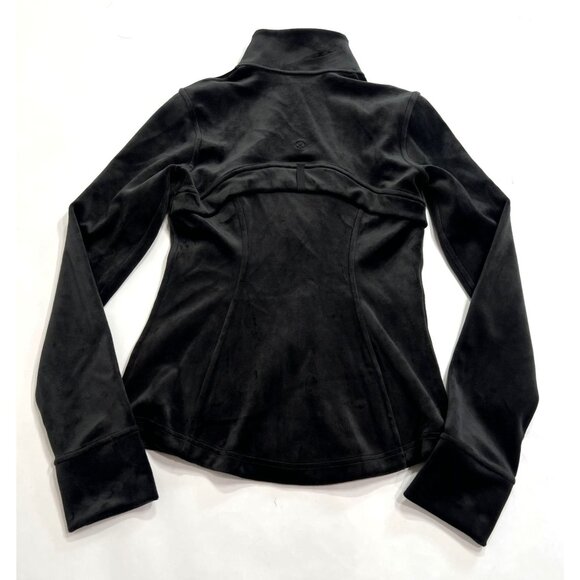 New with Tag (NWT) lululemon athletica Black Define Jacket size 6 velvet - Picture 4 of 5